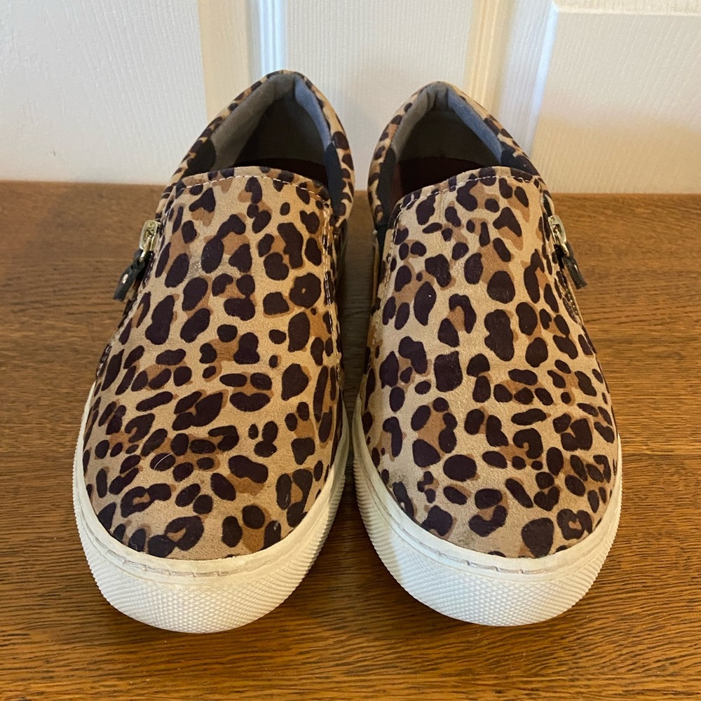 Leopard Print Dr. Scholl shoes